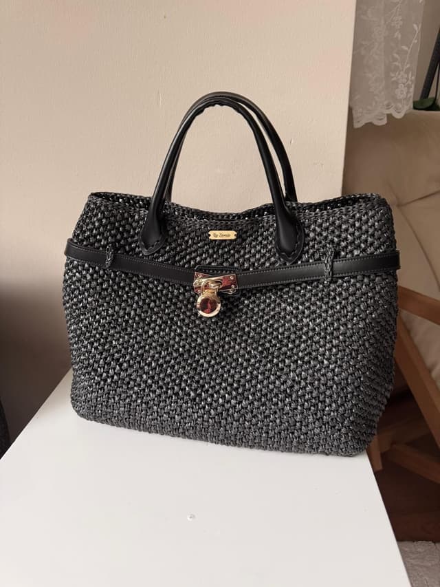 Midnight Lock Tote